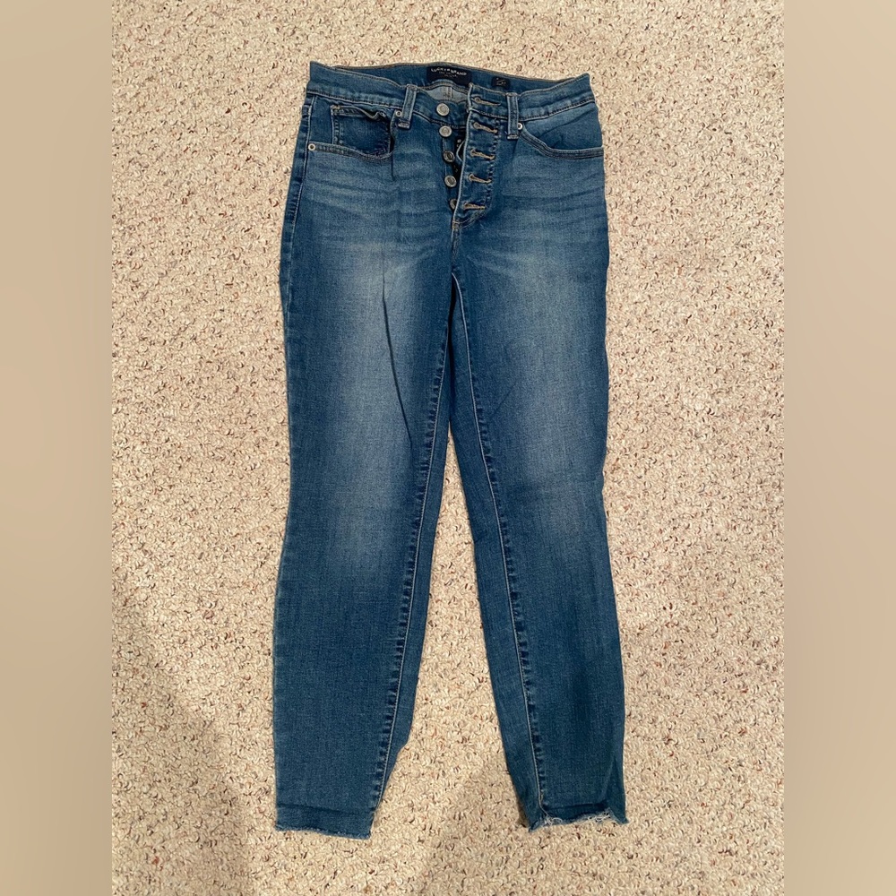 Lucky Brand High Rise Skinny Jeans